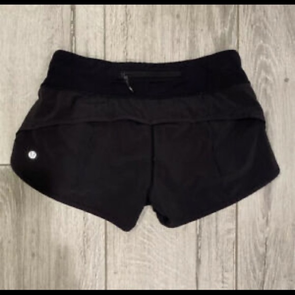 Lululemon speed shorts, size 6 tall.